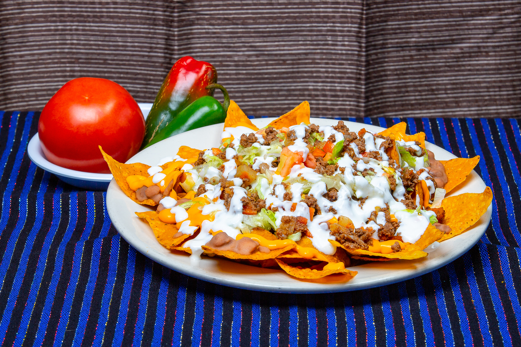 Arranged Food and Objects