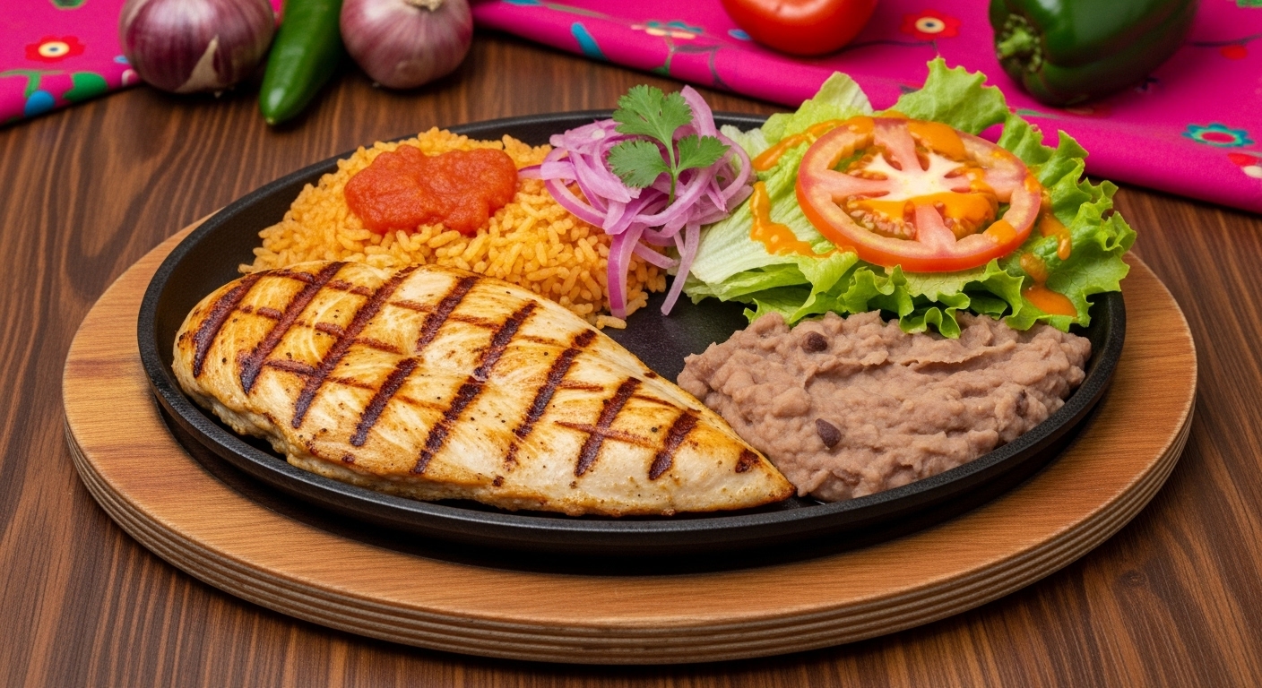 Arranged Food and Objects