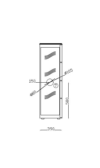 Thumbnail: 20Kw Slim Pellet Boiler Stove