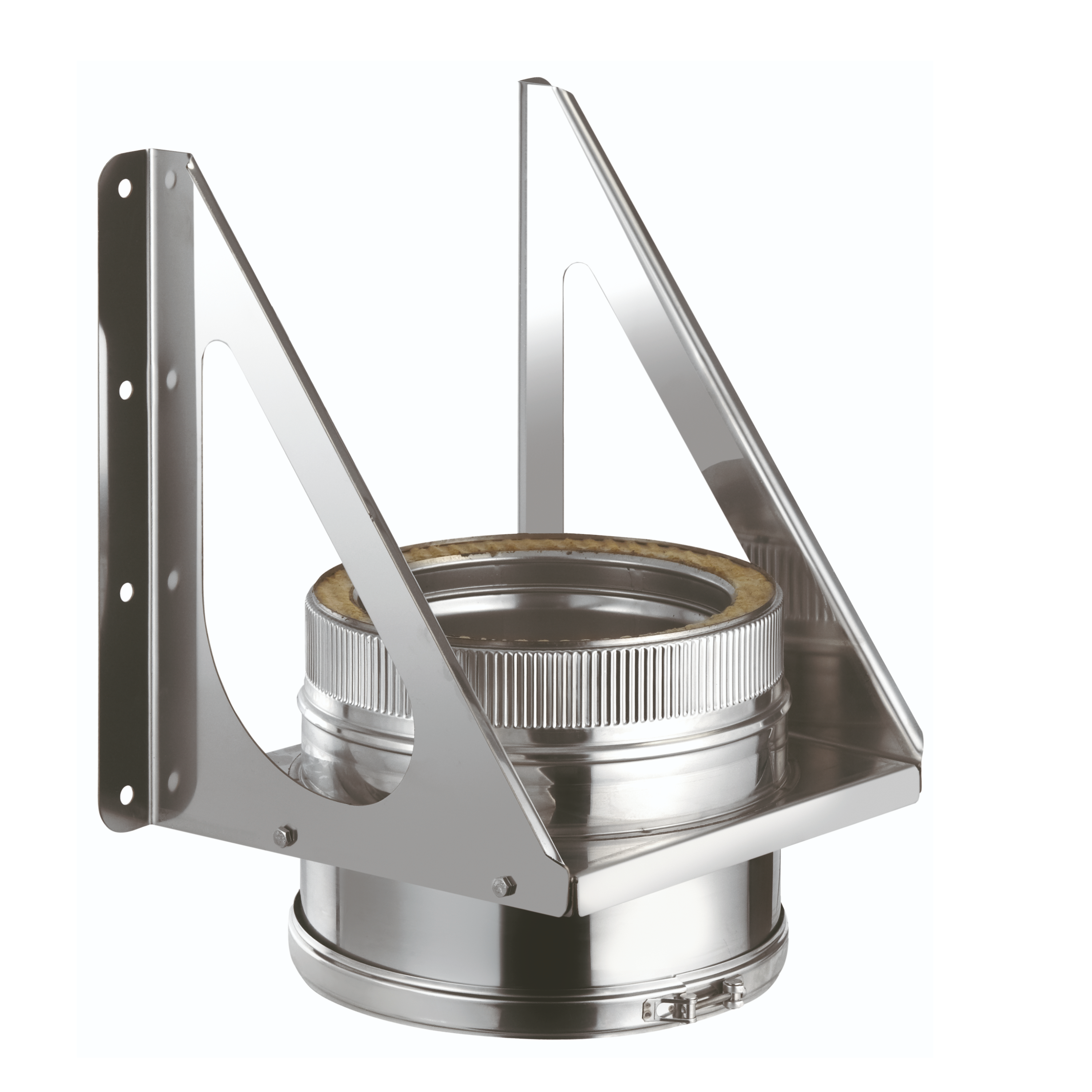 Twin Wall Chimney Base Wall Support