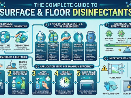 The Complete Guide to Surface & Floor Disinfectants