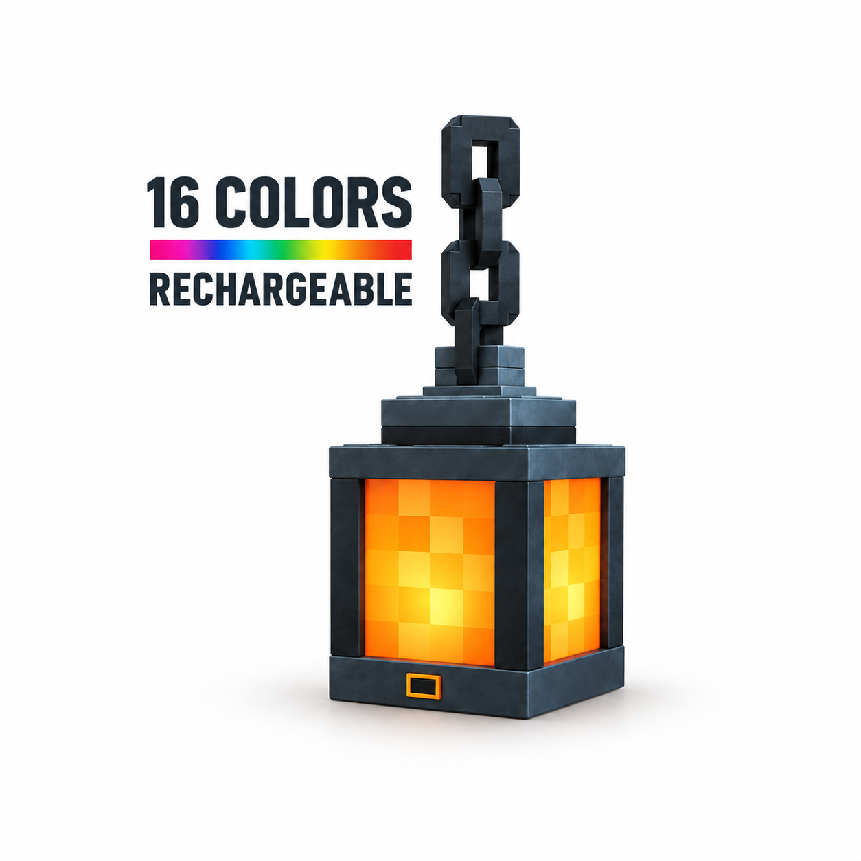مصباح بكسل LED متعدد الألوان بنظام RGB