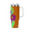 Thumbnail: *Phil: 3:14-Orange 40oz Stainless Steel Tumbler Gift w/White Handle and Straw