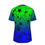 Thumbnail: *Josh. 1:9 MEN'S Blue/Green T-Shirt by ManyPots®