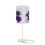 Thumbnail: Simple Flower® *Psalm 4:8 Grey/Purple Floral  Lamp