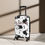 Thumbnail: *Ps.121:7-8 Polycarbonate Luggage Suitcases White/Black by ManyPots®(3 sizes)