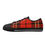 Thumbnail: *Eph.3:16 WOMEN'S Red/Black Low Top Canvas Shoes by G30™ for H.B.A.T.F.®