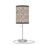 Thumbnail: Simple Flower® *Psalm 4:8 Tan/White Floral Lamp