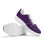 Thumbnail: **Alt Text:** Women’s purple leather walking shoes with “BY FAITH” design, Christian faith-based footwear by G30™ for H.B.A.T