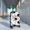 Thumbnail: *Ps.121:7-8 Polycarbonate Luggage Suitcases White/Black by ManyPots®(3 sizes)