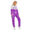 섬네일: *Ps.100:4 "Grateful" WOMEN'S Pink Musical Notes Pajama Set by ManyPots®