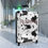 Thumbnail: *Ps.121:7-8 Polycarbonate Luggage Suitcases White/Black by ManyPots®(3 sizes)