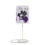 Thumbnail: Simple Flower® *Psalm 4:8 Grey/Purple Floral  Lamp