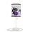 Thumbnail: Simple Flower® *Psalm 4:8 Grey/Purple Floral  Lamp