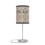Thumbnail: Simple Flower® *Psalm 4:8 Tan/White Floral Lamp