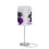 Thumbnail: Simple Flower® *Psalm 4:8 Grey/Purple Floral  Lamp