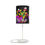 Thumbnail: Simple Flower® *Psalm 4:8  Black w/Multicolor Bouquet Floral Lamp