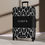 Thumbnail: *Ps.121:7-8 Polycarbonate Luggage Suitcases, Black/White by ManyPots® (3 sizes)