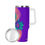 Thumbnail: *Phil: 3:14-Purple 40oz Stainless Steel Tumbler Gift w/White Handle and Straw