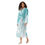 Thumbnail: Light blue and white women’s robe with “So Loved” Christian design by G30™ for ManyPots®