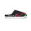 Thumbnail: *Isa.32:18 WOMEN'S Indoor Black Floral Slippers by ManyPots®