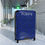 Thumbnail: *Ps.121: 7-8 Polycarbonate Luggage Suitcases, Blue by ManyPots® (in 3 sizes)