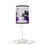 Thumbnail: Simple Flower® *Psalm 4:8 Grey/Purple Floral  Lamp