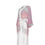 Thumbnail: Pink clouds women’s kimono robe with Isaiah 32:18 Christian faith-based design by ManyPots®