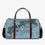 Thumbnail: *Ps. 121: 7-8 WOMEN'S Blue/Grey Duffle Luggage Bag by ManyPots®(in 2 sizes)