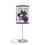 Thumbnail: Simple Flower® *Psalm 4:8 Grey/Purple Floral  Lamp