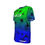 Thumbnail: *Josh. 1:9 MEN'S Blue/Green T-Shirt by ManyPots®