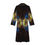 Thumbnail: *Jeremiah 29:11 WOMEN'S Black Multicolored Robe, Bathrobe by G30™ for ManyPots®