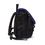 Thumbnail: Blue Oxford canvas shoulder backpack with Psalm 121:7–8 design, Christian faith-based accessory by ManyPots®.