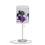 Thumbnail: Simple Flower® *Psalm 4:8 Grey/Purple Floral  Lamp