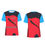 Thumbnail: Faith Laughs at Impossibility"*2 Tim. 1:7 MEN'S Red COTTON T-Shirt by ManyPots®