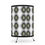 Thumbnail: Simple Flower® *Ps.4:8  White Diamond Tripod Table  Lamp 