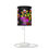 Thumbnail: Simple Flower® *Psalm 4:8  Black w/Multicolor Bouquet Floral Lamp