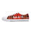Thumbnail: *Eph.3:16 WOMEN'S Red/Black Low Top Canvas Shoes by G30™ for H.B.A.T.F.®