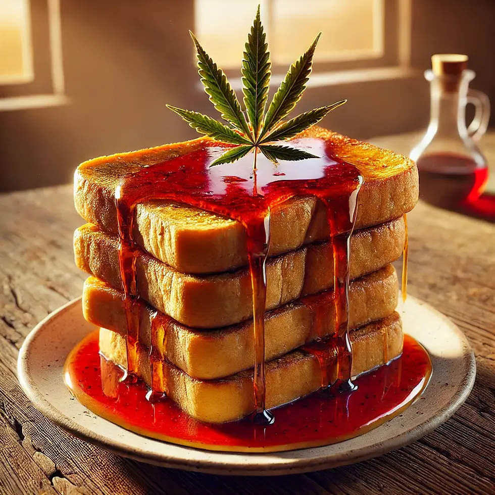 THC Syrup Infused French Toast