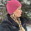 Thumbnail: CLASSIC LINE TOQUE no pom raspberry