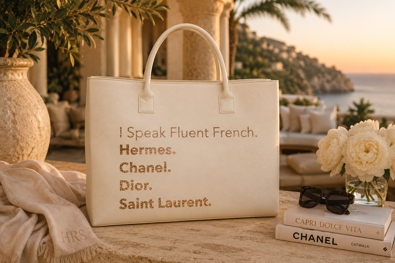 The Amalfi Tote | French