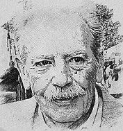 Fotografía de Gerard Vergés en la sección «Egoteca» de la pág. web del poeta Juan López-Carrillo