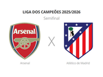 Quem vencer avança para a final da Champions League