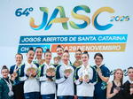 Chapecó fecha ginástica rítmica com três medalhas e conquista o primeiro ponto