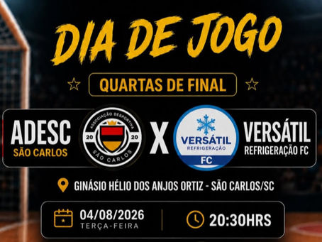 É HOJE: vale vaga na semifinal da Copa NDTV de Futsal