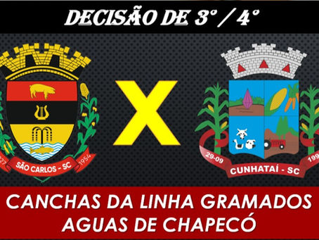 São Carlos e Cunhataí disputam o 3º lugar do Regional de Bocha Feminino nesta terça