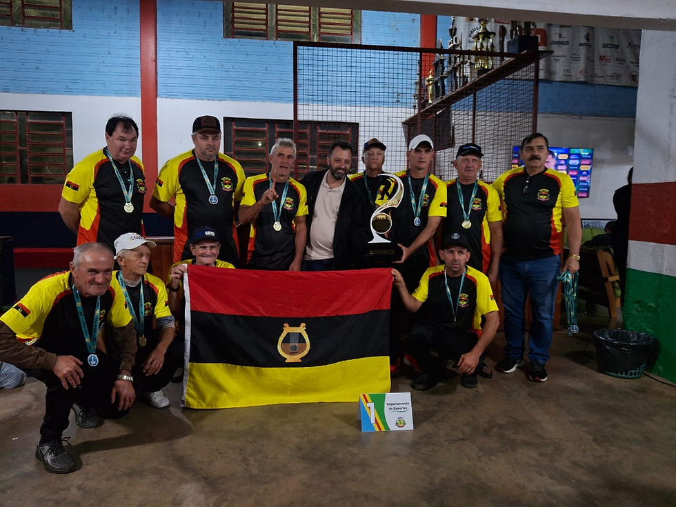 É CAMPEÃO! São Carlos conquista o título masculino do Regional de Bocha – Taça Riqueza