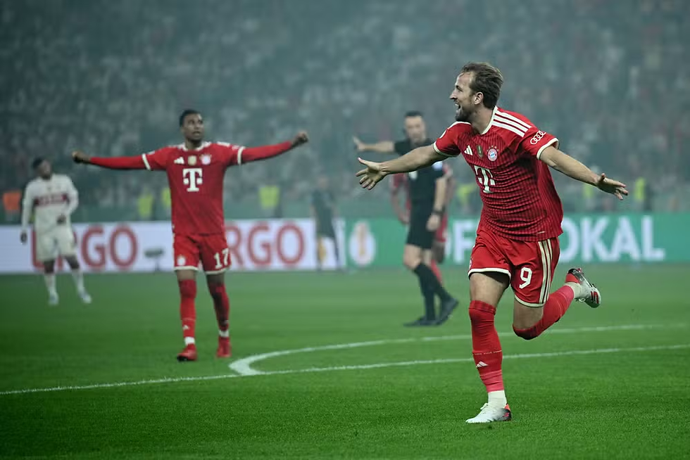 Harry Kane supera Haaland e Mbappé e vence Chuteira de Ouro