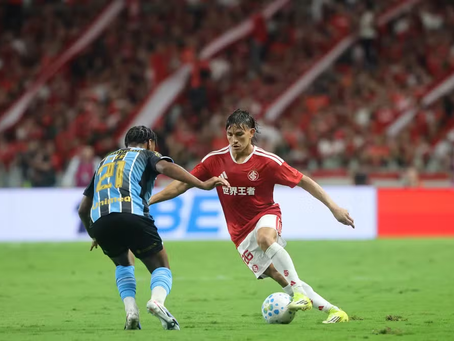 Em jogo duro "de assistir", Gre-Nal termina sem gols no Beira-Rio