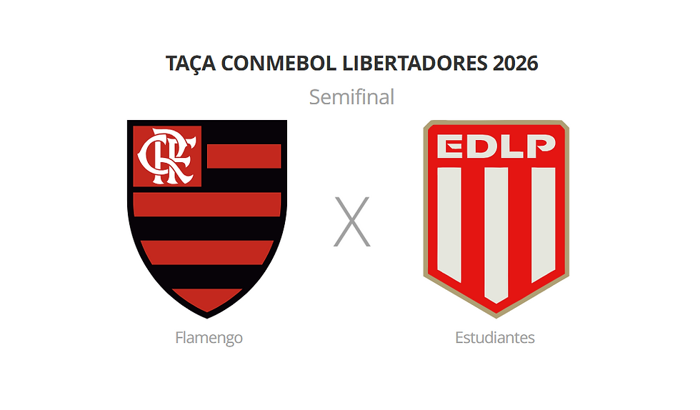 Fla recebe o Estudiantes em duelo que vale vaga na final da Liberta